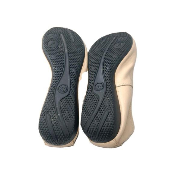 Gucci Interlocking G Logo Leather Ballet Flats Women's Shoes Sz EU 37/ 7M AS IS - Picture 16 of 16